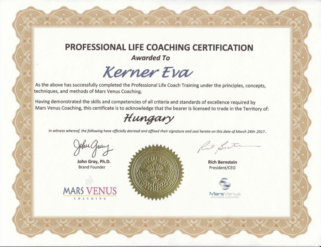 Kerner Éva Life Coaching