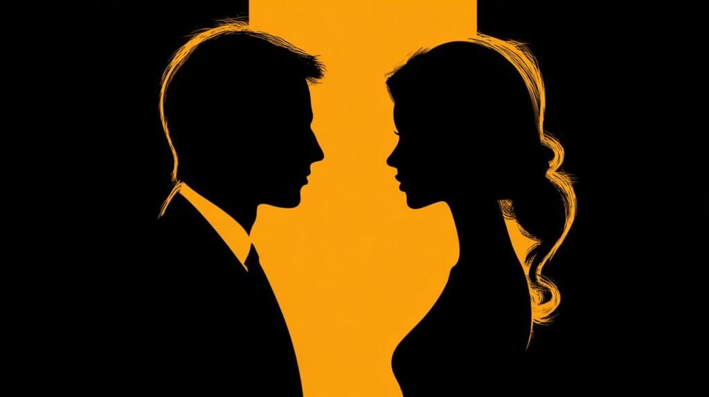 Férfi és Nő árnya